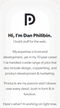 Mobile Screenshot of danphilibin.com
